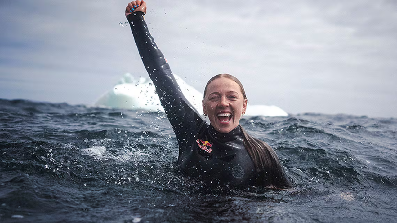 Molly Carlson Is the First Woman to Dive Off an Iceberg, and Mental Health Inspired It