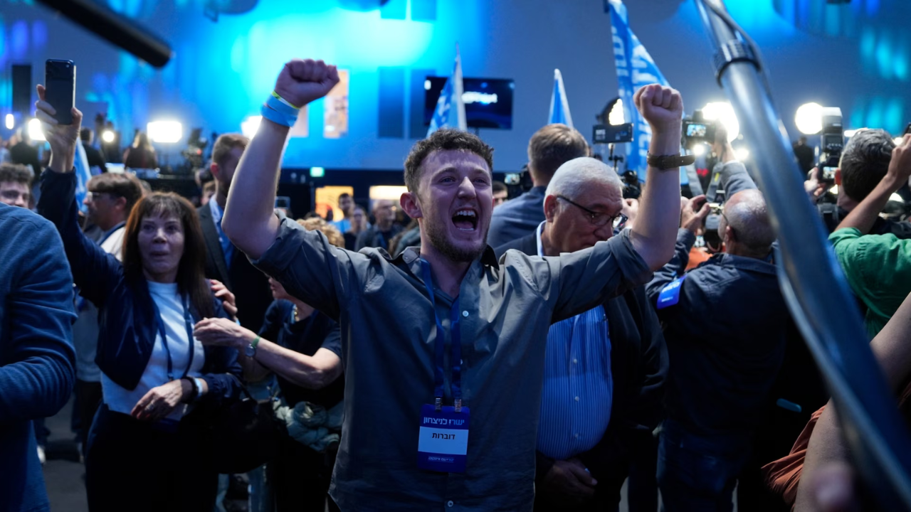 Israel Election Exit Polls Show No Clear Winner as Netanyahu and Eisenkot Fall Short of Majority