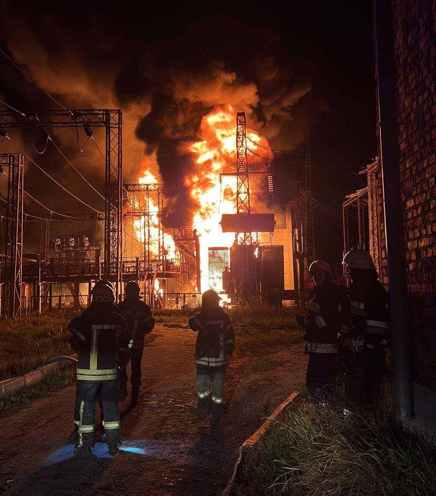 Russian Missiles Set Factories Ablaze in Odesa and Zaporizhzhia